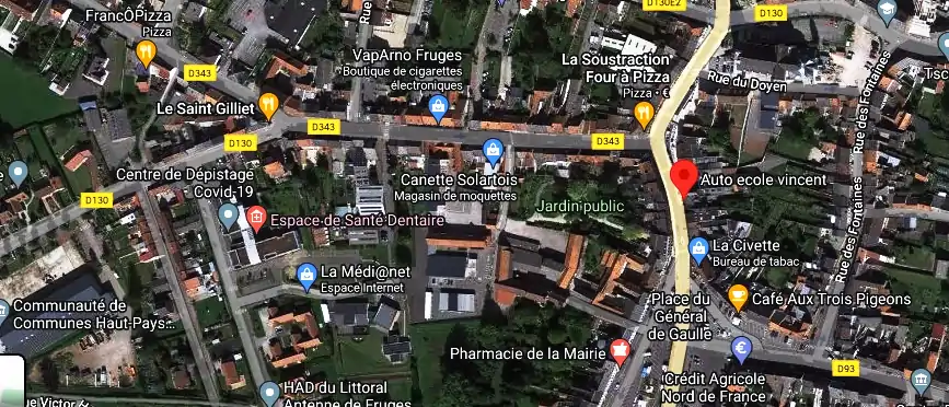 Permis auto Ecole à Fruges