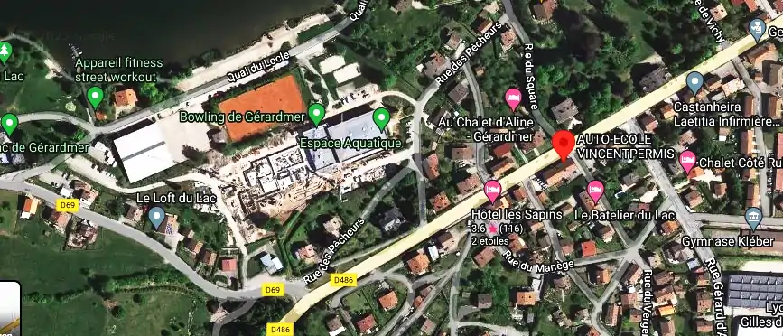 Permis auto Ecole à Gérardmer