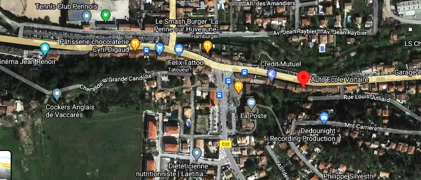 Permis auto Ecole à La Penne-sur-Huveaune