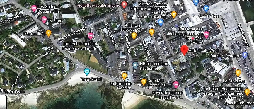 Permis auto Ecole à Concarneau