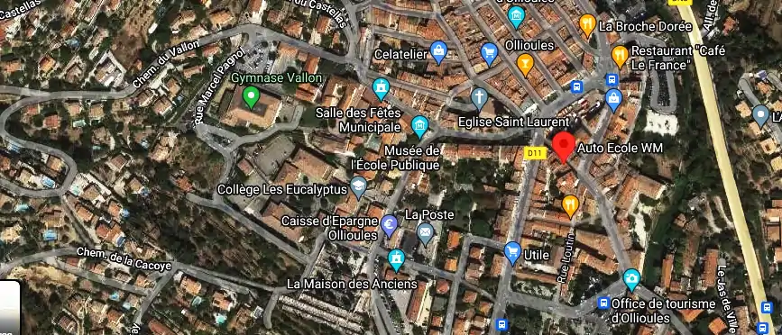 Permis auto Ecole à Ollioules