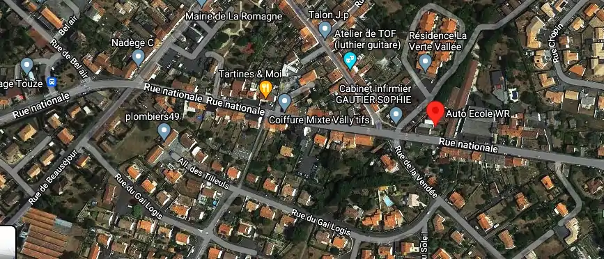 Permis auto Ecole à La Romagne