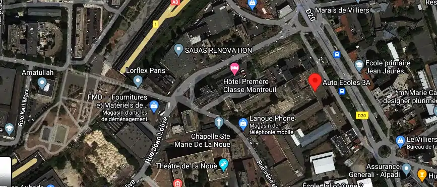 Permis auto Ecole à Montreuil