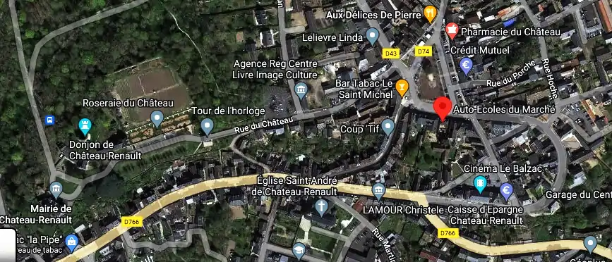 Permis auto Ecole à Château-Renault