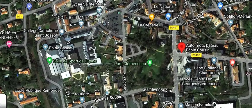 Permis auto Ecole à Chantonnay