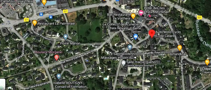 Permis auto Ecole à Theix-Noyalo