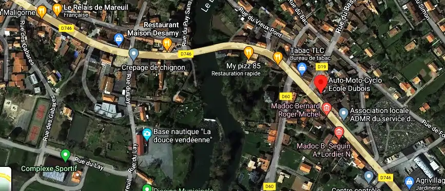 Permis auto Ecole à Mareuil-sur-Lay-Dissais