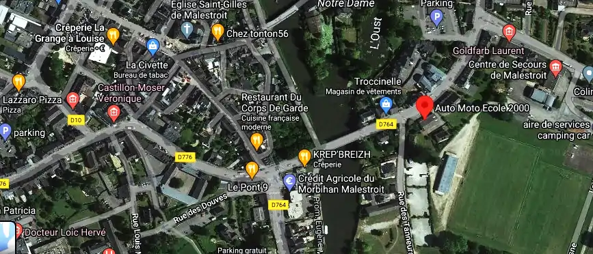 Permis auto Ecole à Malestroit