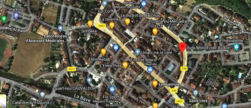 Permis auto Ecole à Saint-Céré