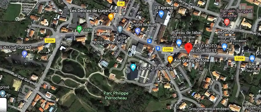 Permis auto Ecole à Coëx