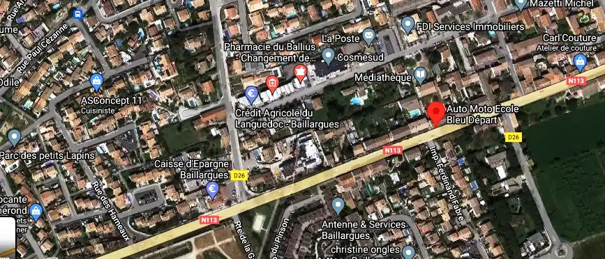 Permis auto Ecole à Baillargues