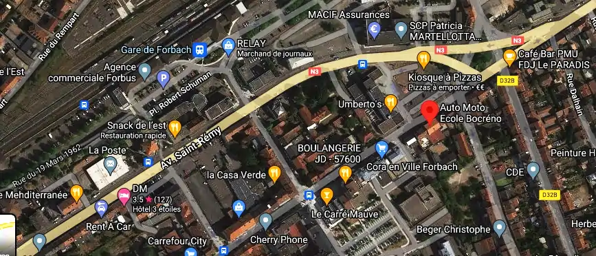 Permis auto Ecole à Forbach