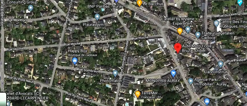 Permis auto Ecole à Auray