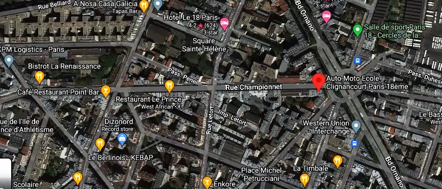 Permis auto Ecole à Paris