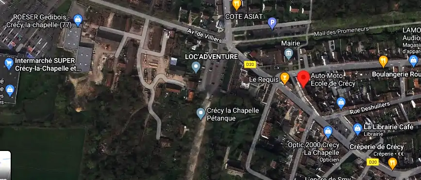 Permis auto Ecole à Crécy-la-Chapelle