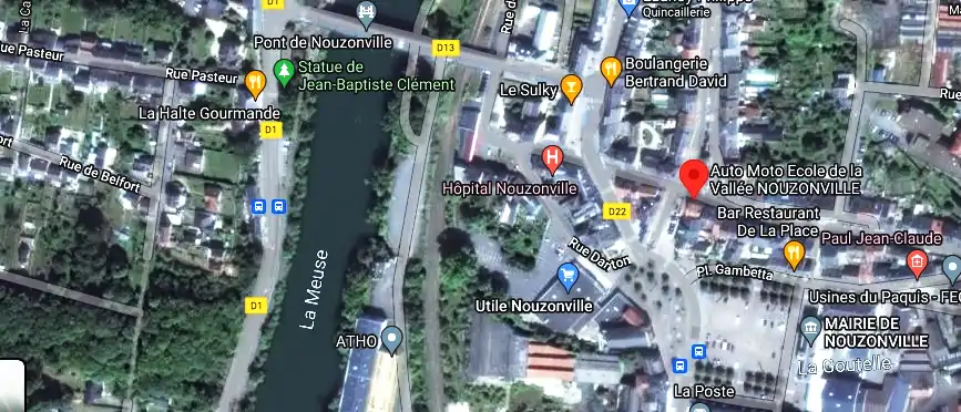 Permis auto Ecole à Nouzonville