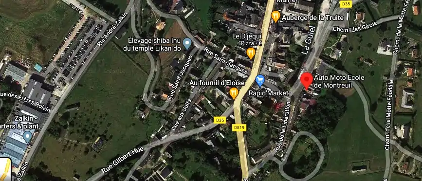 Permis auto Ecole à Montreuil-l'Argillé