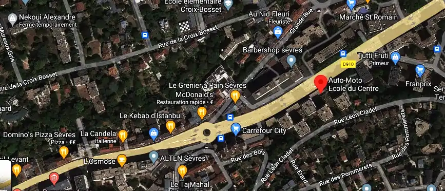 Permis auto Ecole à Sèvres