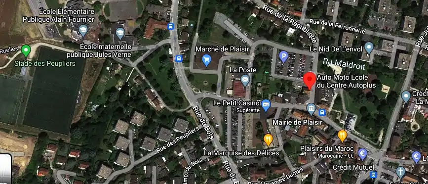 Permis auto Ecole à Plaisir