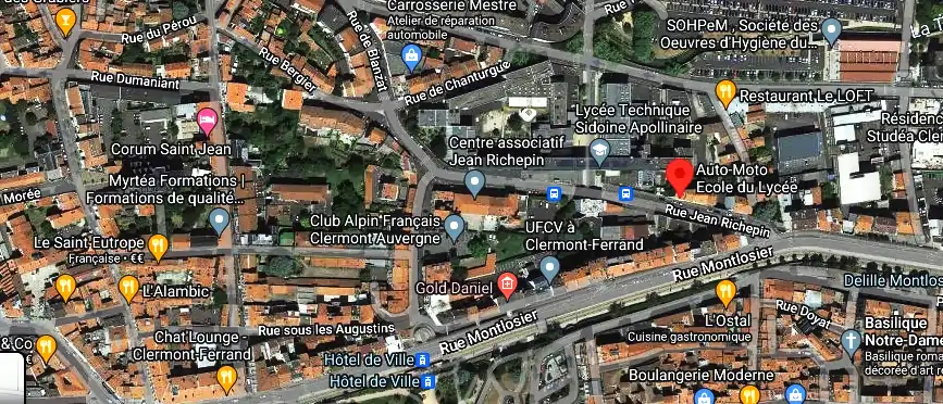 Permis auto Ecole à Clermont-Ferrand