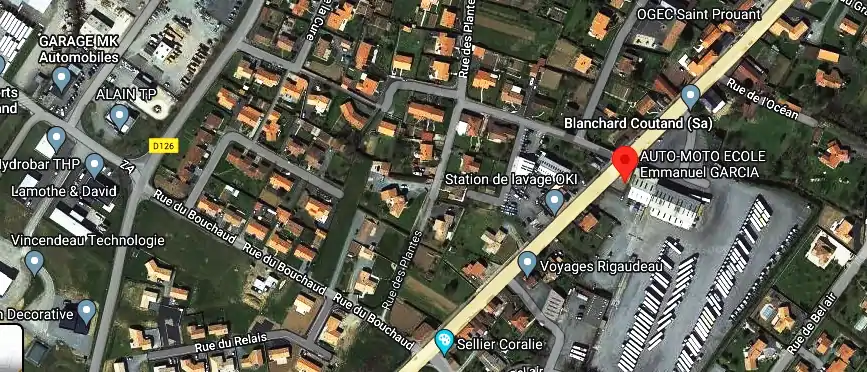 Permis auto Ecole à Saint-Prouant