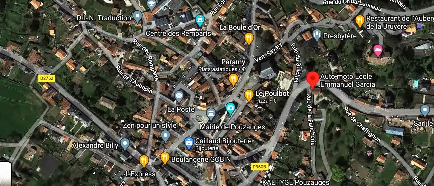 Permis auto Ecole à Pouzauges