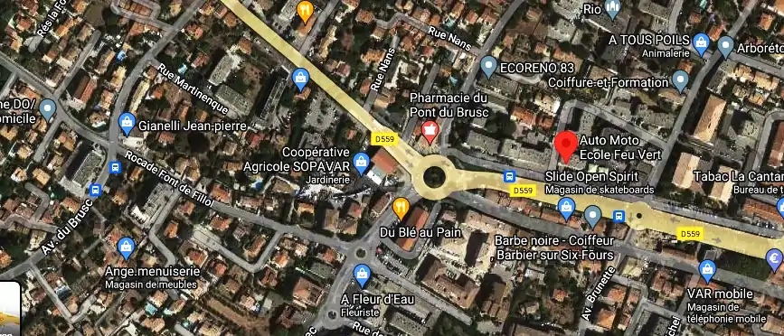 Permis auto Ecole à Six-Fours-les-Plages