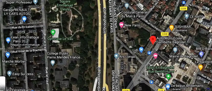 Permis auto Ecole à Bagnolet