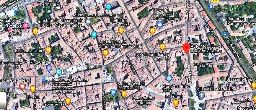 Permis auto Ecole à Aix-en-Provence