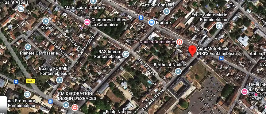 Permis auto Ecole à Fontainebleau