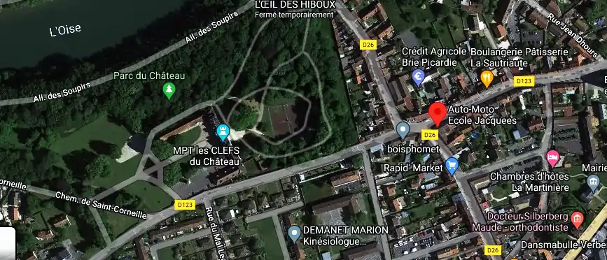 Permis auto Ecole à Verberie