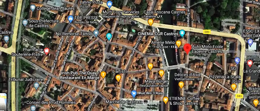 Permis auto Ecole à Castres