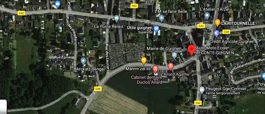 Permis auto Ecole à Guignen