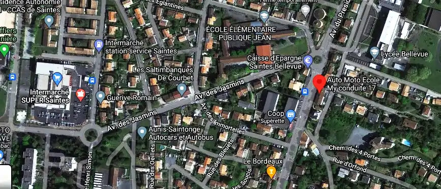 Permis auto Ecole à Saintes