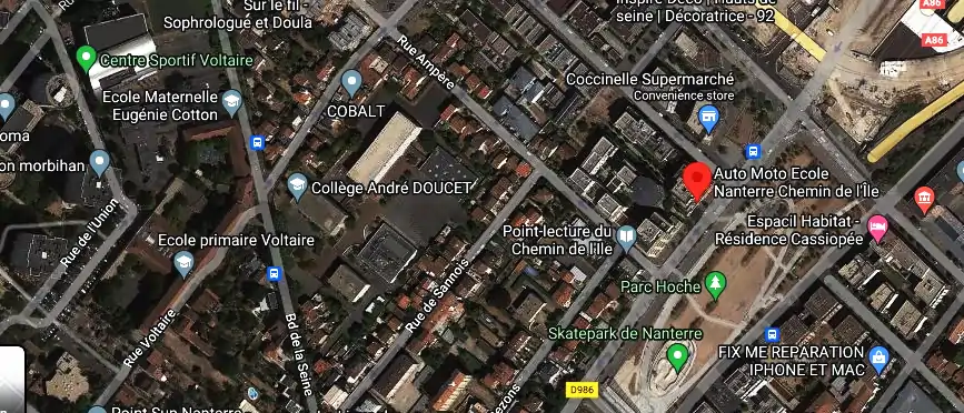 Permis auto Ecole à Nanterre