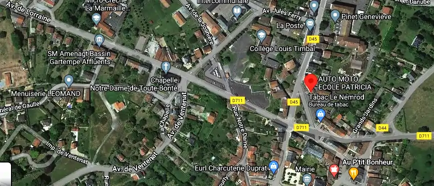 Permis auto Ecole à Châteauponsac