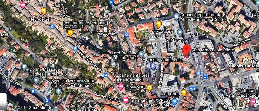 Permis auto Ecole à Cagnes-sur-Mer