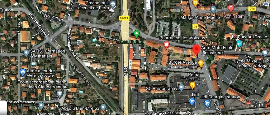 Permis auto Ecole à Riom