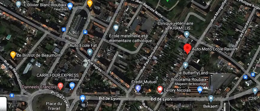 Permis auto Ecole à Roubaix