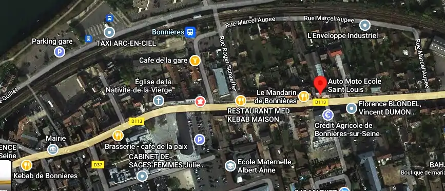 Permis auto Ecole à Bonnières-sur-Seine