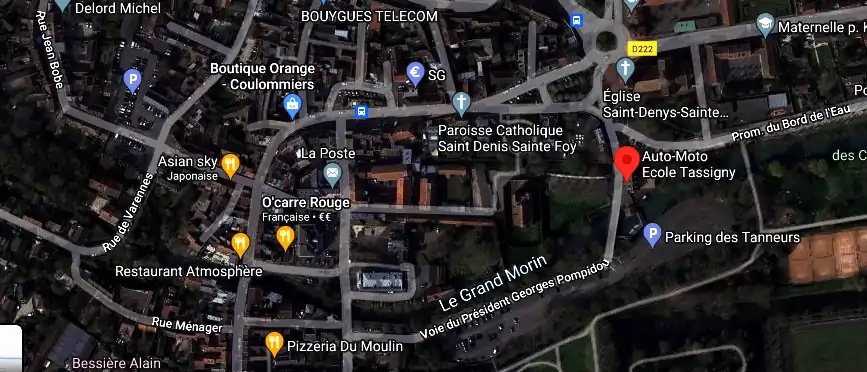 Permis auto Ecole à Coulommiers