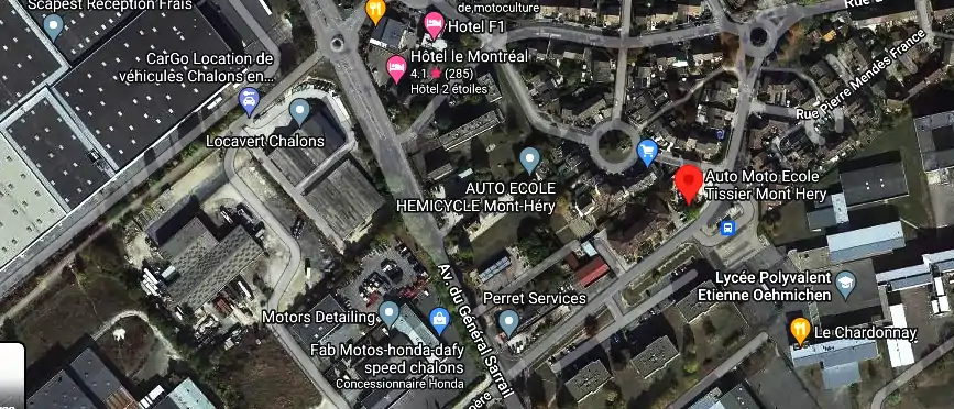 Permis auto Ecole à Châlons-en-Champagne