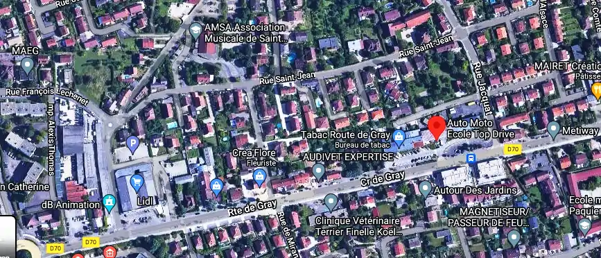 Permis auto Ecole à Saint-Apollinaire