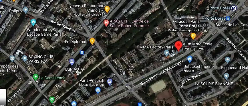 Permis auto Ecole à Paris