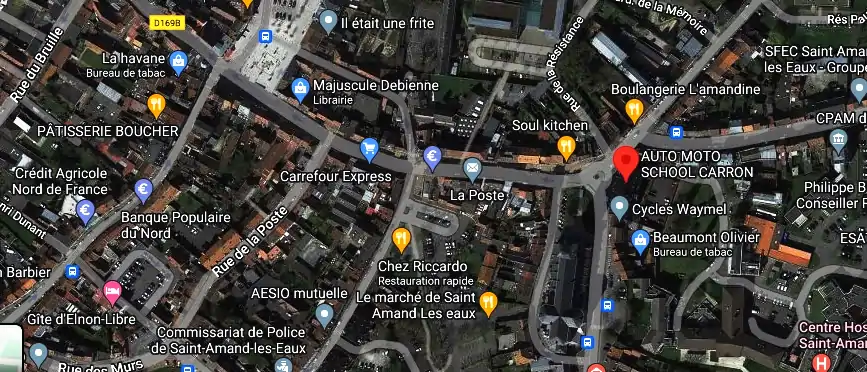 Permis auto Ecole à Saint-Amand-les-Eaux