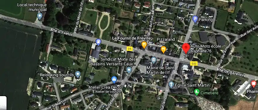 Permis auto Ecole à Saint-Martin-de-l'If