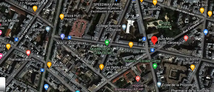 Permis auto Ecole à Paris