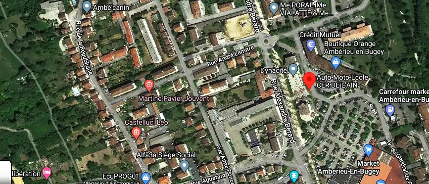 Permis auto Ecole à Ambérieu-en-Bugey