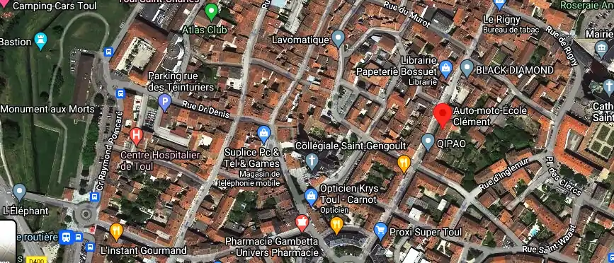 Permis auto Ecole à Toul