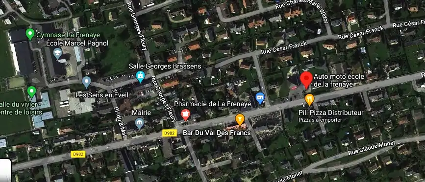 Permis auto Ecole à La Frenaye